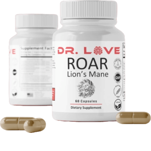 Crinière de lion rugissante
